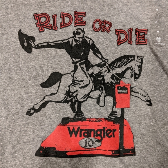 Men's Wrangler tshirt - Picture 8 of 8